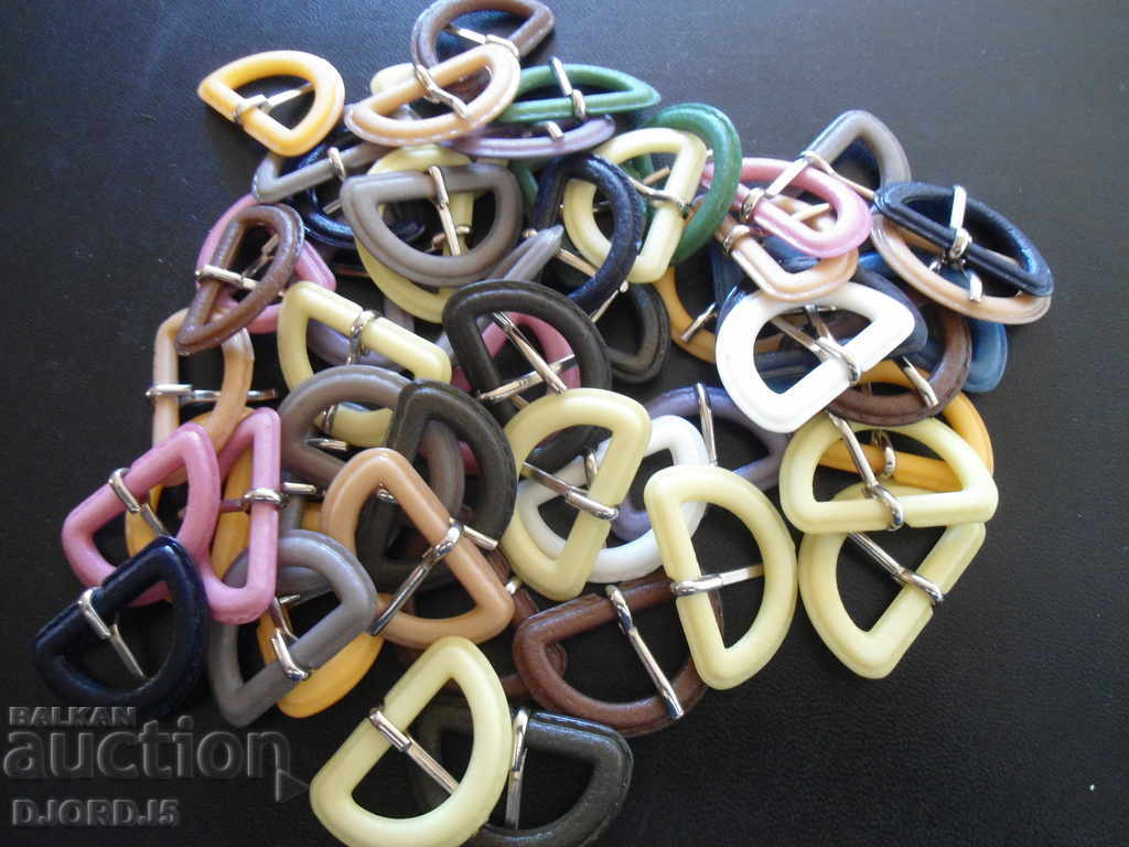 Lot of buckles, 55 pieces - 5 Lot of buckles, 55 pieces - 5