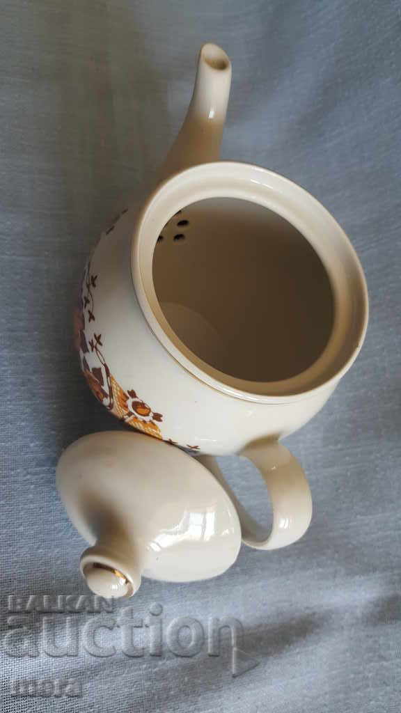Auction Porcelain Teapot Auction Porcelain Teapot