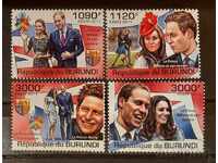 Burundi 2011 Personalities/Royal Wedding 8 € MNH
