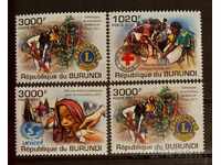 Burundi 2011 Organizații Umanitare 8 € MNH