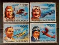 Burundi 2011 Personalities/Airplanes 8 € MNH