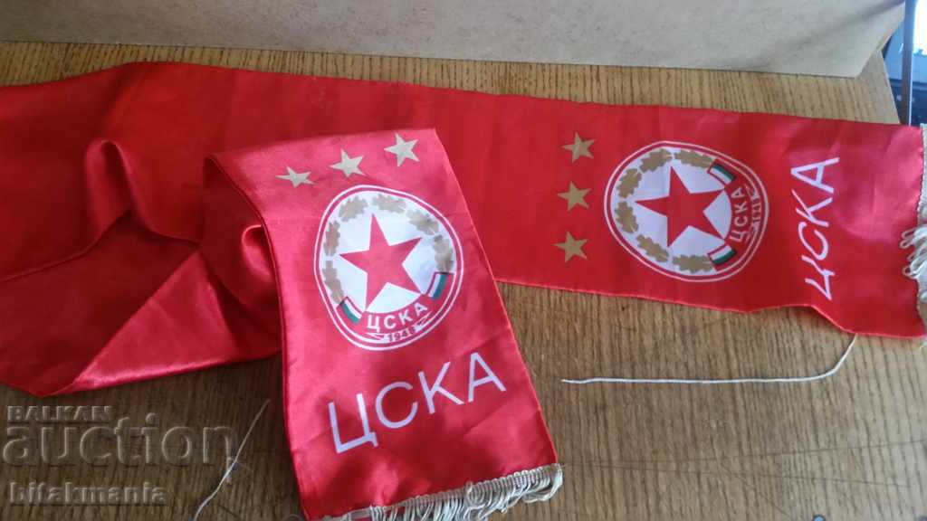 Eșarfă de mătase CSKA fotbal