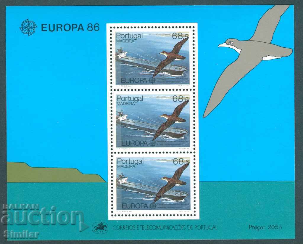 Auction Portugal / Madeira / Azores MNH 1986г. - Europa C.E.P.T. Auction Portugal / Madeira / Azores MNH 1986г. - Europa C.E.P.T.