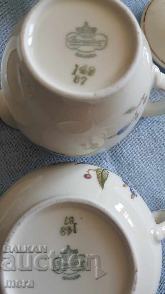 Porcelain set - Bavaria - 6