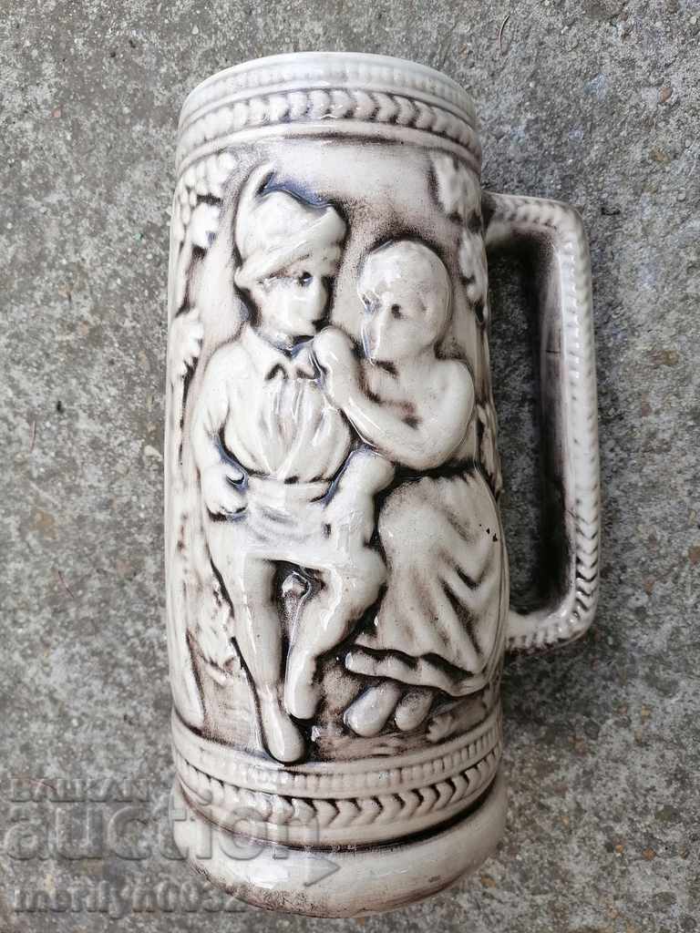 Стара Западноевропейска кана чайник, порцелан - 5 Стара Западноевропейска кана чайник, порцелан - 5