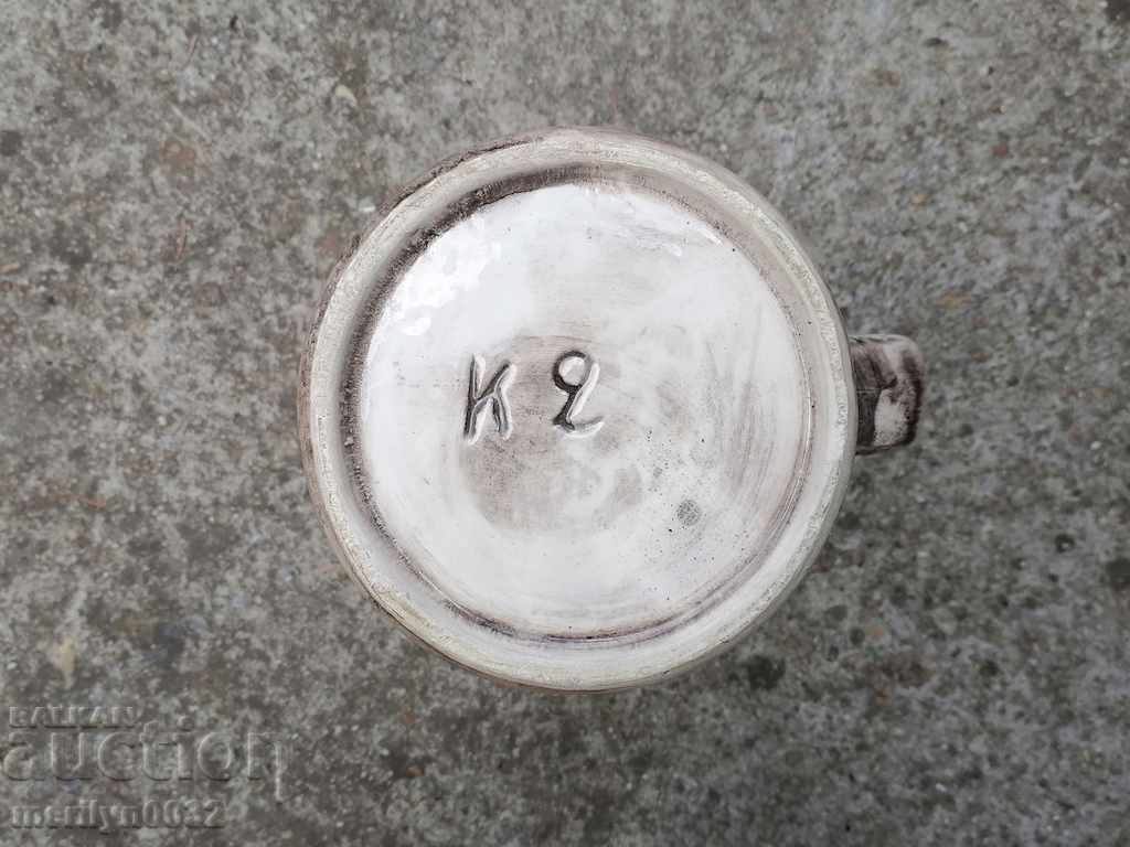 Стара Западноевропейска кана чайник, порцелан - 6 Стара Западноевропейска кана чайник, порцелан - 6