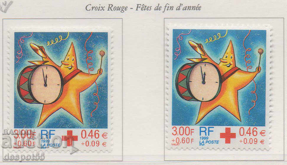 1999. Franța. Crucea Rosie.