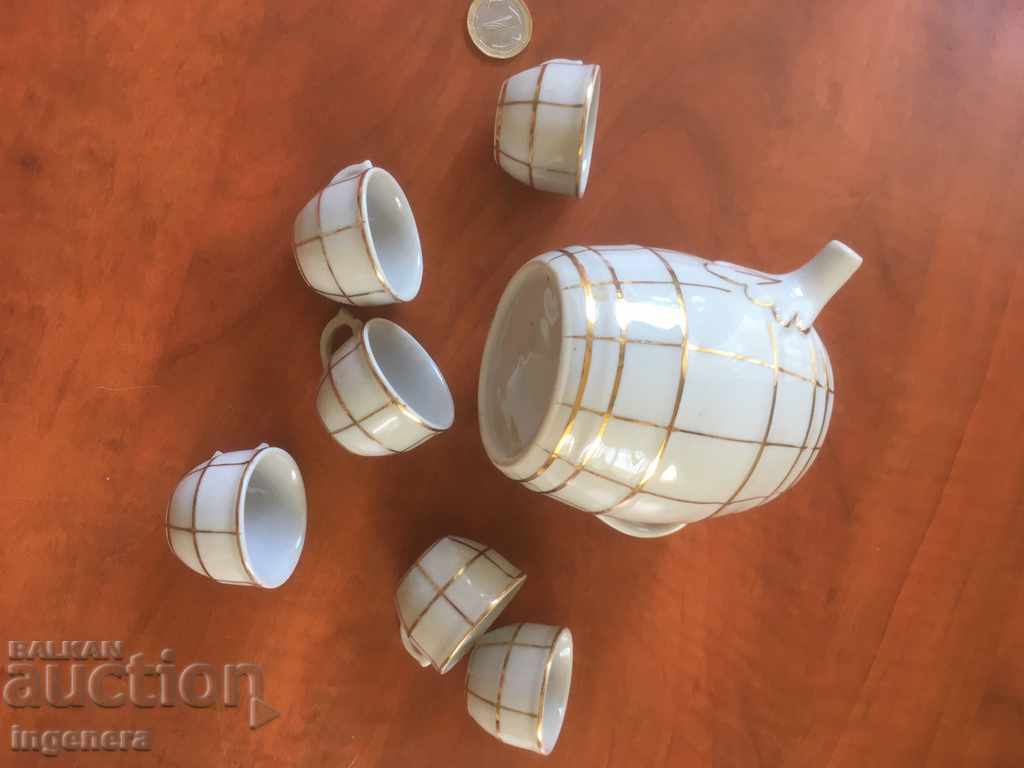 Delivery of PORCELAIN KETTLE CUP GLASS SERVICE BULGARIA Delivery of PORCELAIN KETTLE CUP GLASS SERVICE BULGARIA