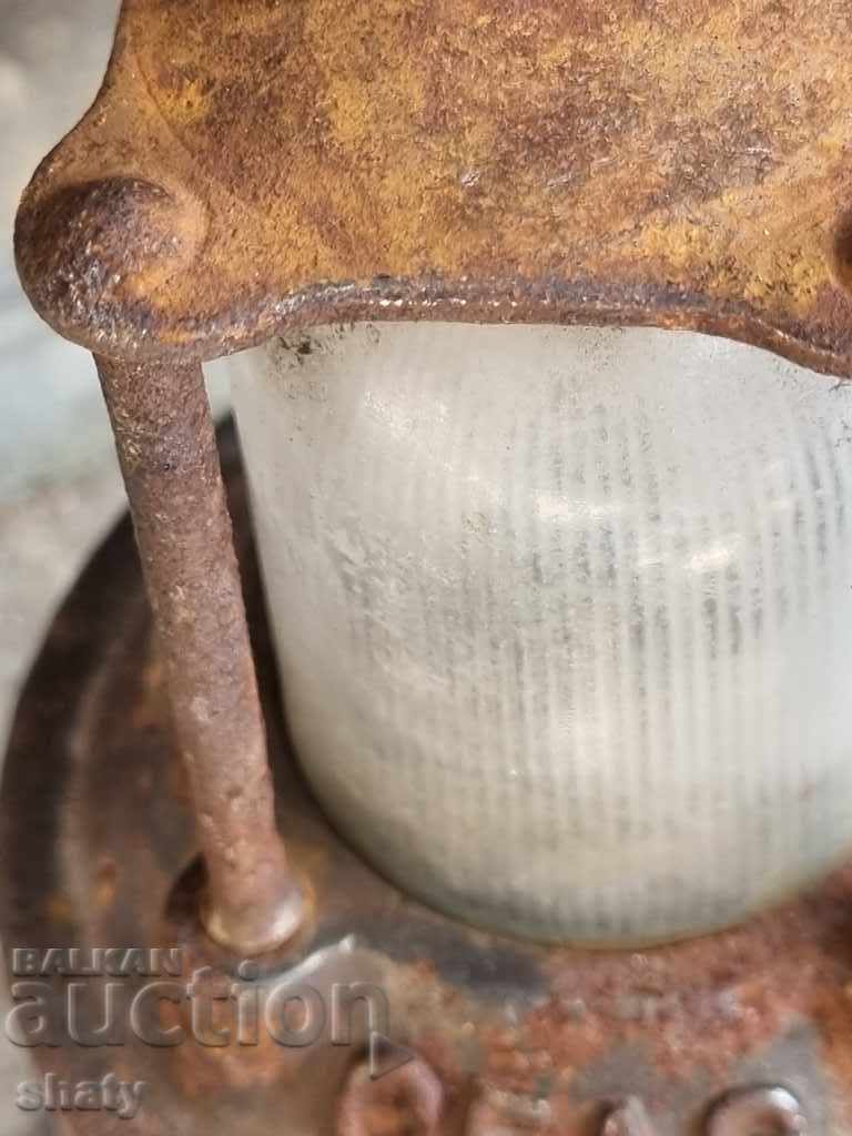 Auction Old mining lamp Auction Old mining lamp