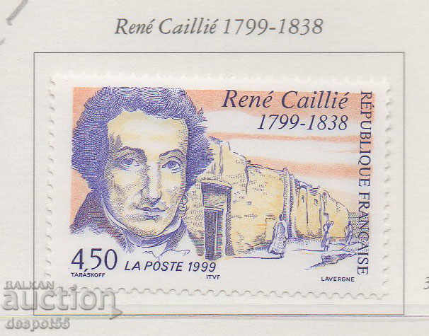 1999. France. 200th anniversary of the birth of Rene Kaye.
