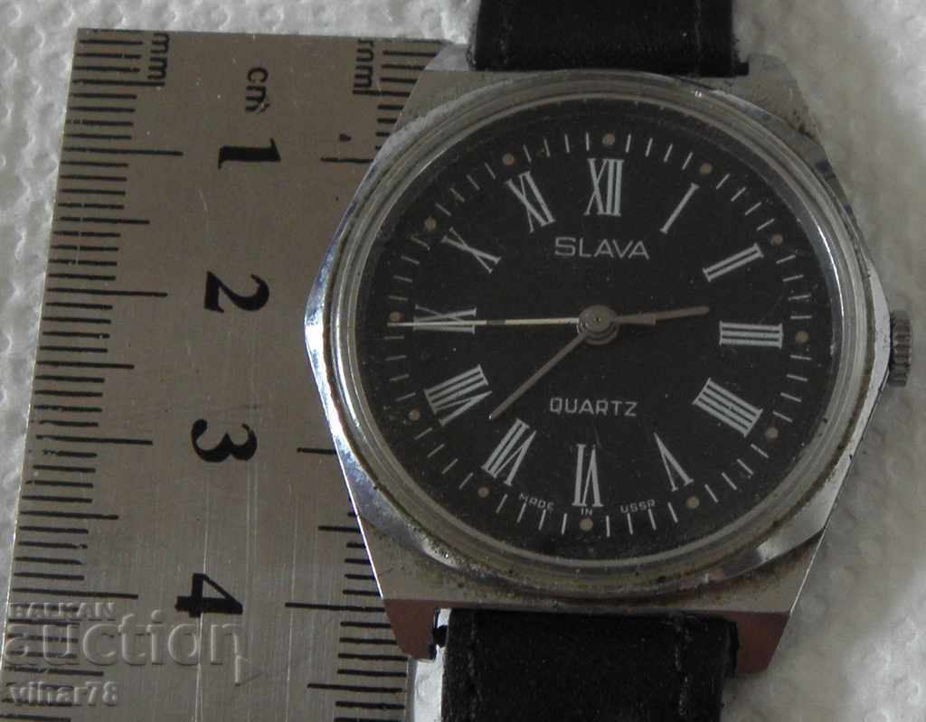 RARE MEN'S WATCH SLAVA-SLAVA-QUARTZ with price 25.99 BGN | € 13.29 RARE MEN'S WATCH SLAVA-SLAVA-QUARTZ with price 25.99 BGN | € 13.29