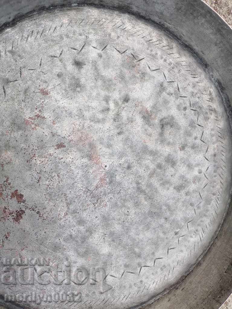 Delivery of Banitsa tray, baker, tray, blue, copper pot Delivery of Banitsa tray, baker, tray, blue, copper pot