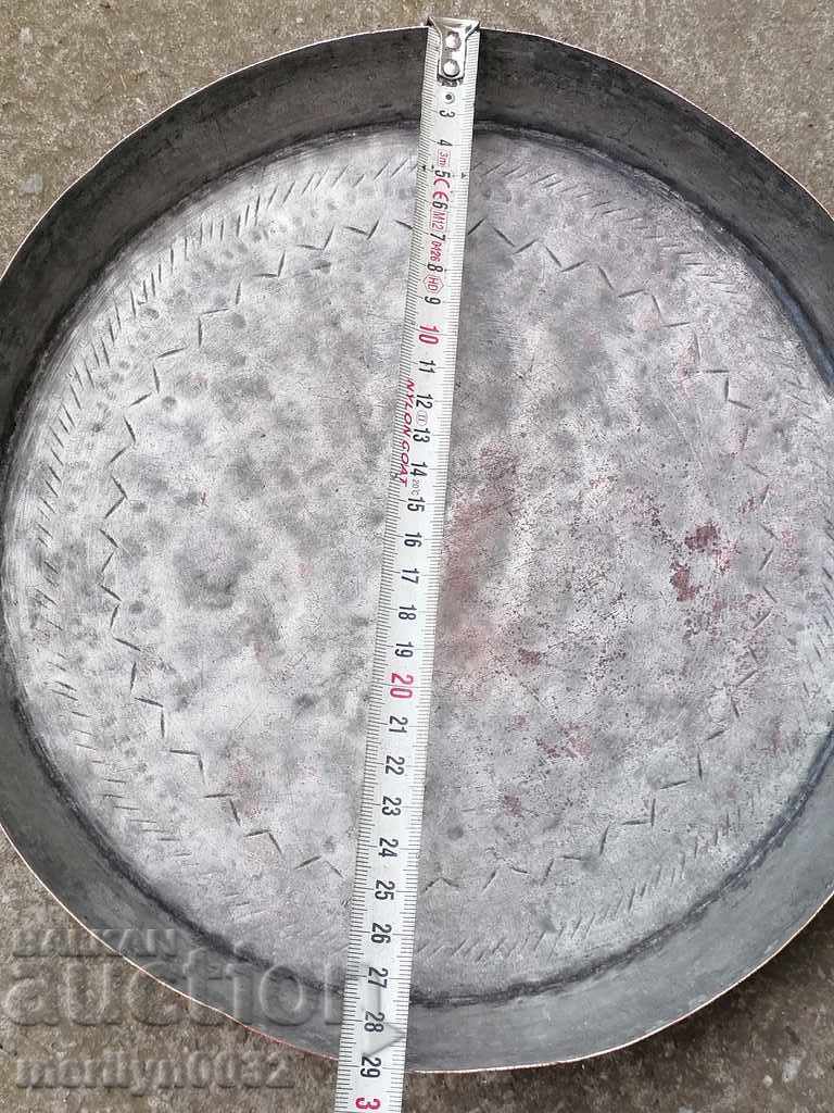 Banitsa tray, baker, tray, blue, copper pot - 6 Banitsa tray, baker, tray, blue, copper pot - 6