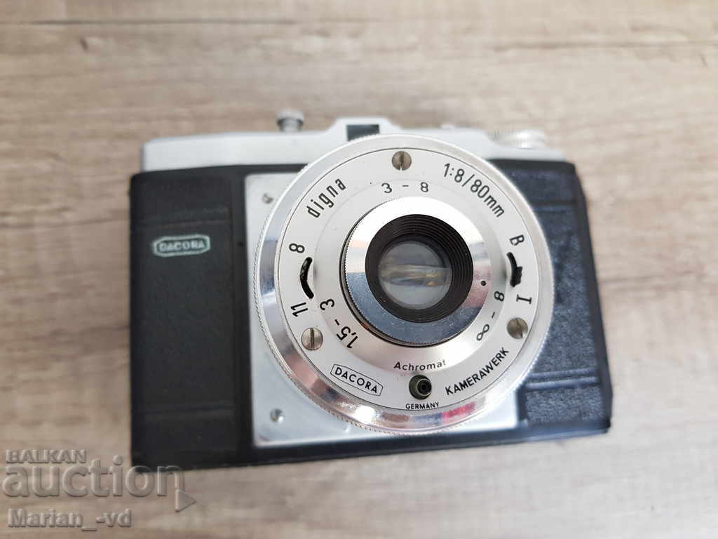 Dacora Digna 1: 8 / 80mm camera with price 60.00 BGN | € 30.68 Dacora Digna 1: 8 / 80mm camera with price 60.00 BGN | € 30.68