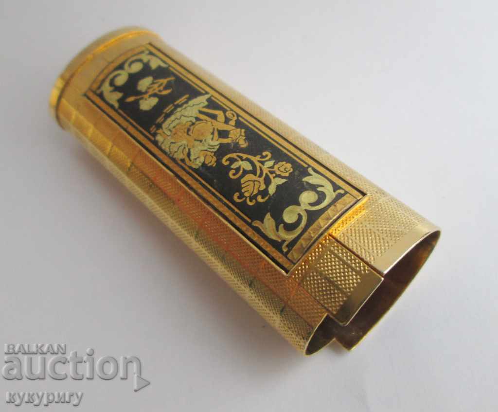 Old box case for a lighter handmade TOLEDO - 5 Old box case for a lighter handmade TOLEDO - 5