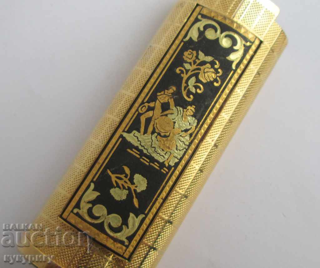 Old box case for a lighter handmade TOLEDO - 6 Old box case for a lighter handmade TOLEDO - 6