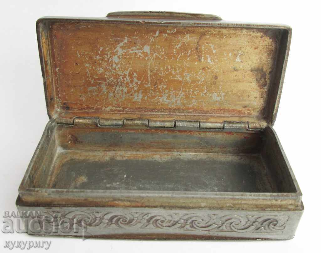 Cutie veche pentru snuff sau pastile cu ornamente - 6 Cutie veche pentru snuff sau pastile cu ornamente - 6
