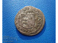 RS (29) Württemberg 1 Kreuzer 1692 Silver Rare