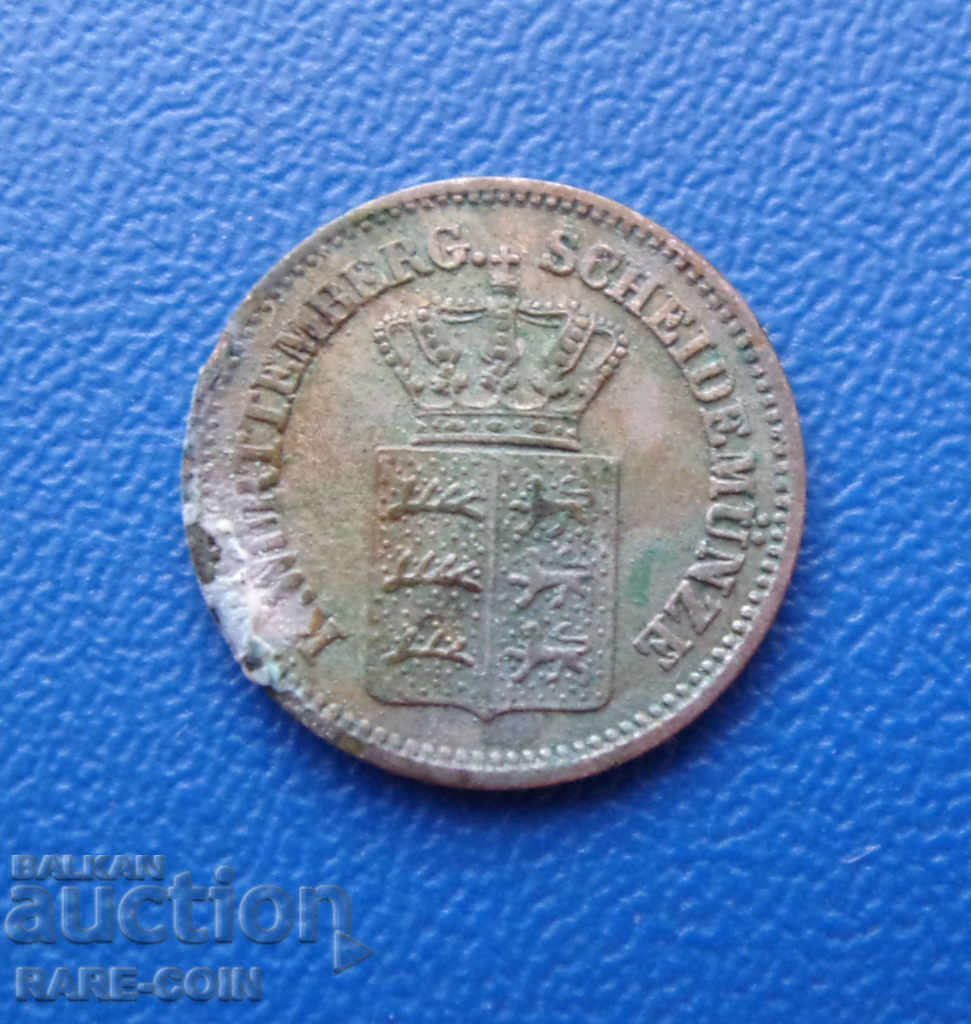 RS (29) Württemberg 1 Kreuzer 1860 Silver Rare cu preț € 10.23 | 20.01 BGN RS (29) Württemberg 1 Kreuzer 1860 Silver Rare cu preț € 10.23 | 20.01 BGN
