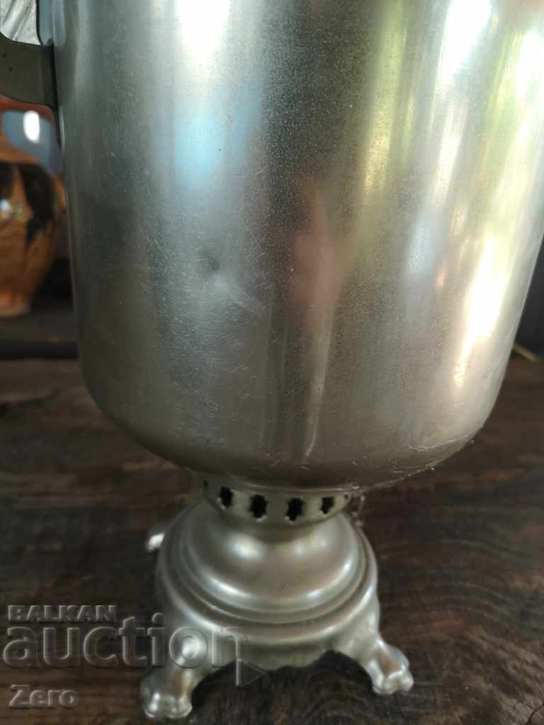 Delivery of Large Old Russian Coal Samovar Delivery of Large Old Russian Coal Samovar