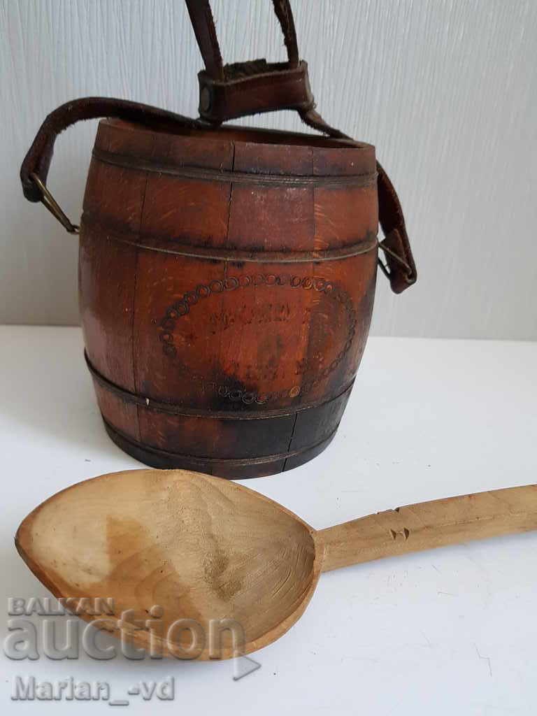 Wooden little barrel for a wall with price 25.00 BGN | € 12.78