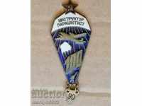 Badge Parachutist Instructor USSR badge