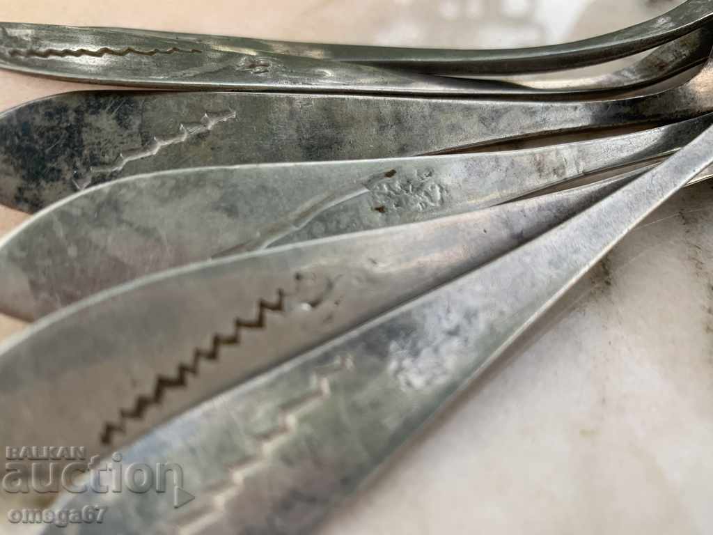 Silver tea / coffee spoons with tugri with price 555.00 BGN | € 283.77