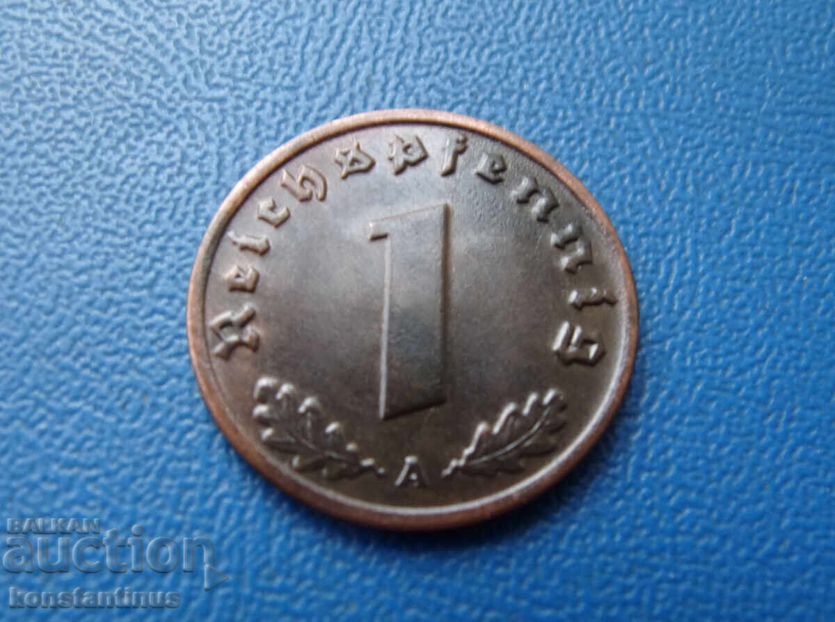 Germany III Reich 1 Pfennig 1936 A Rare with price € 15.00 | 29.34 BGN