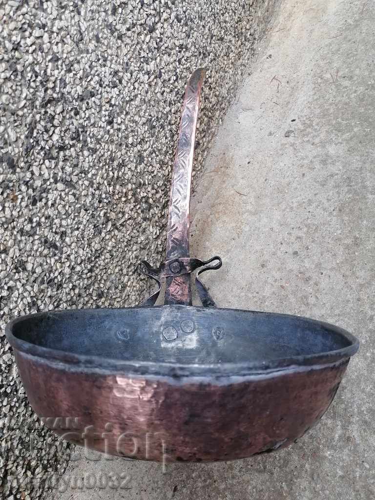 Аукцион Стар меден тиган, бакър, тава, меден съд Аукцион Стар меден тиган, бакър, тава, меден съд