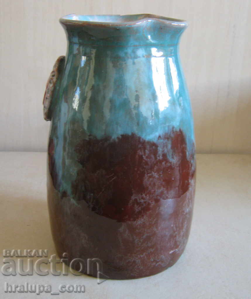 Керамична ваза с цена 15.00 лв. | € 7.67 Керамична ваза с цена 15.00 лв. | € 7.67