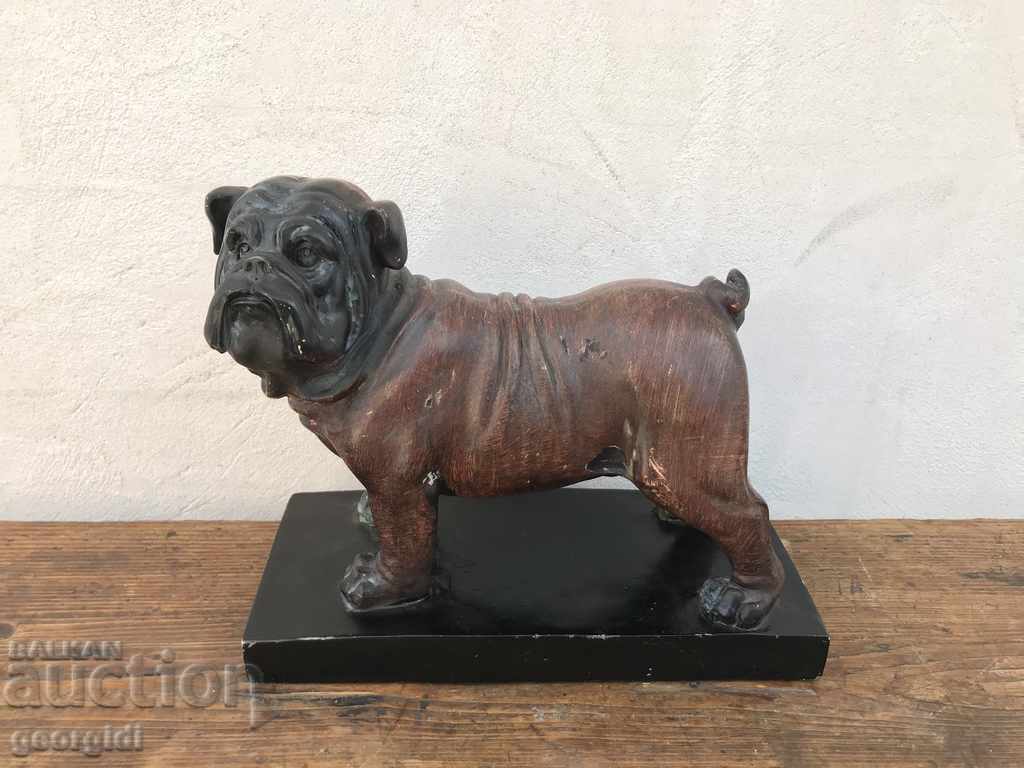 Unique figure / statuette of a French Bulldog. №0380
