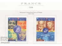 1998. Franța. 50 de ani Organizația pentru Drepturile Omului.