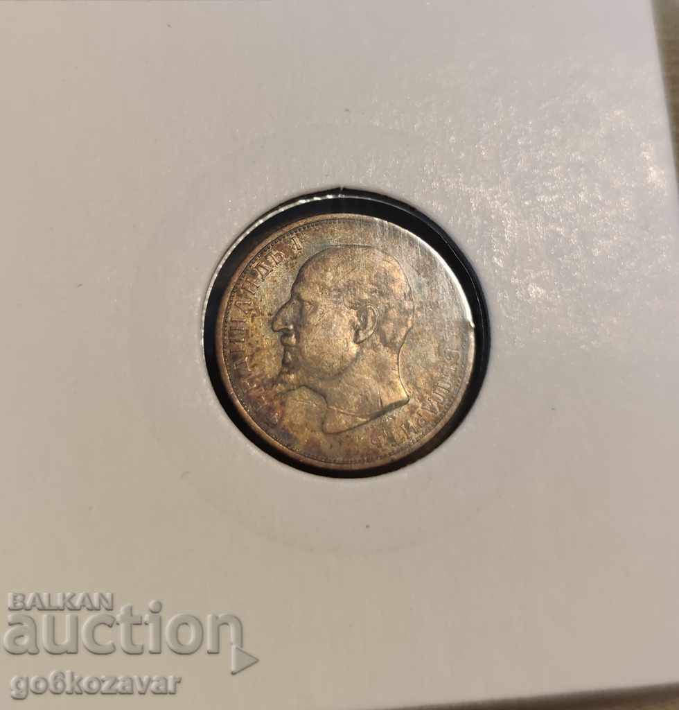 Auction Bulgaria 50 cent 1912 silver. 100% natural patina! Auction Bulgaria 50 cent 1912 silver. 100% natural patina!