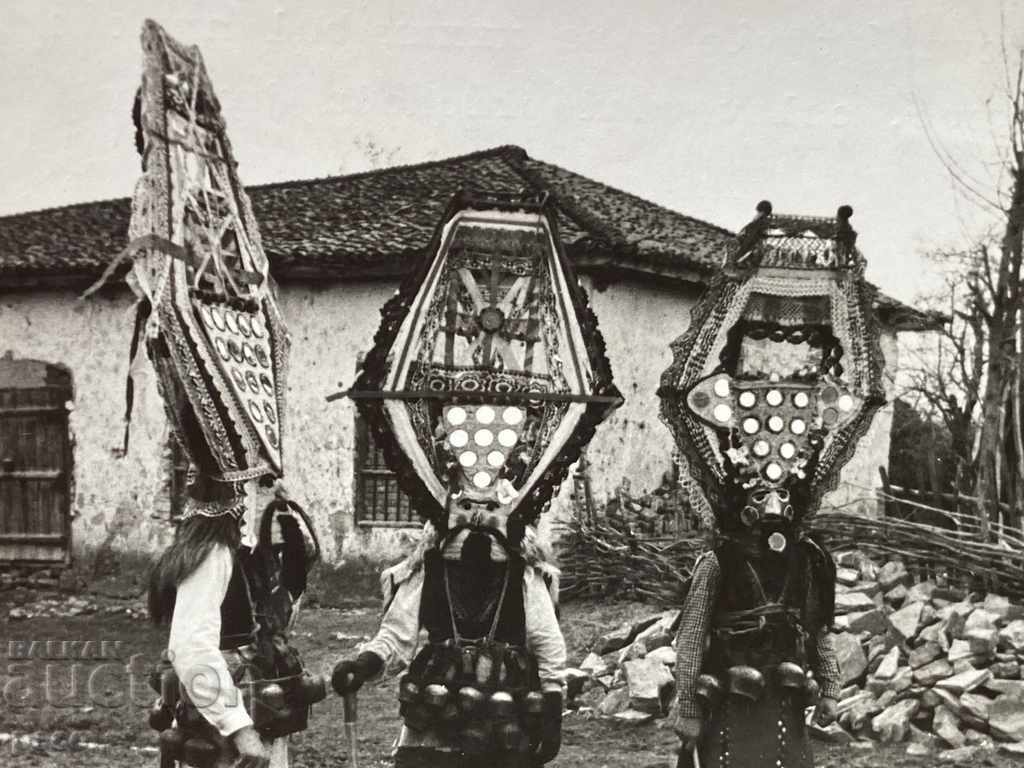 Mummers παλιά φωτογραφία