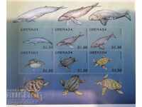 Гренада - океанска фауна, китове и морски костенурки