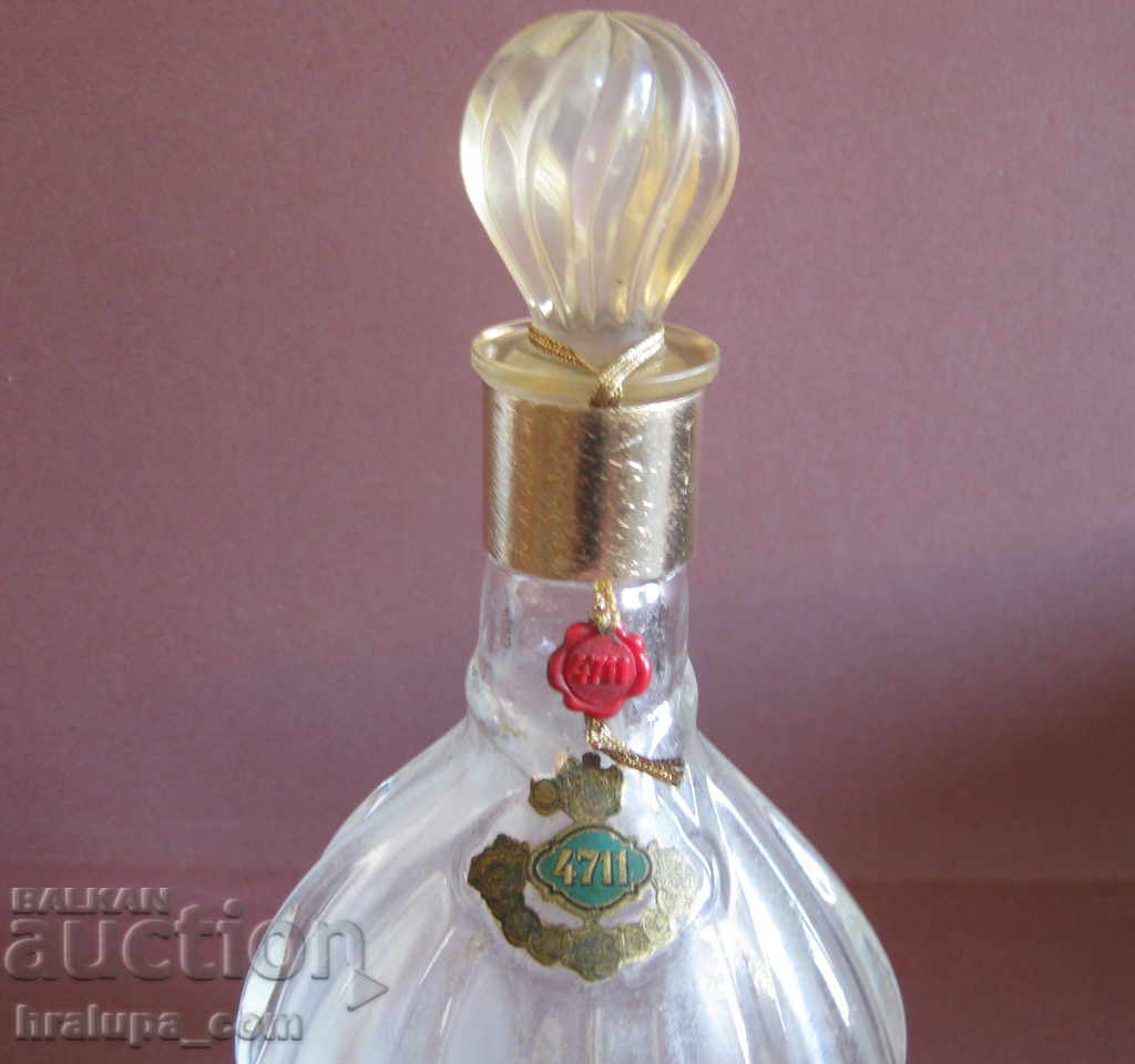 Auction Old bottle of cologne 4711 Germany parcel Auction Old bottle of cologne 4711 Germany parcel
