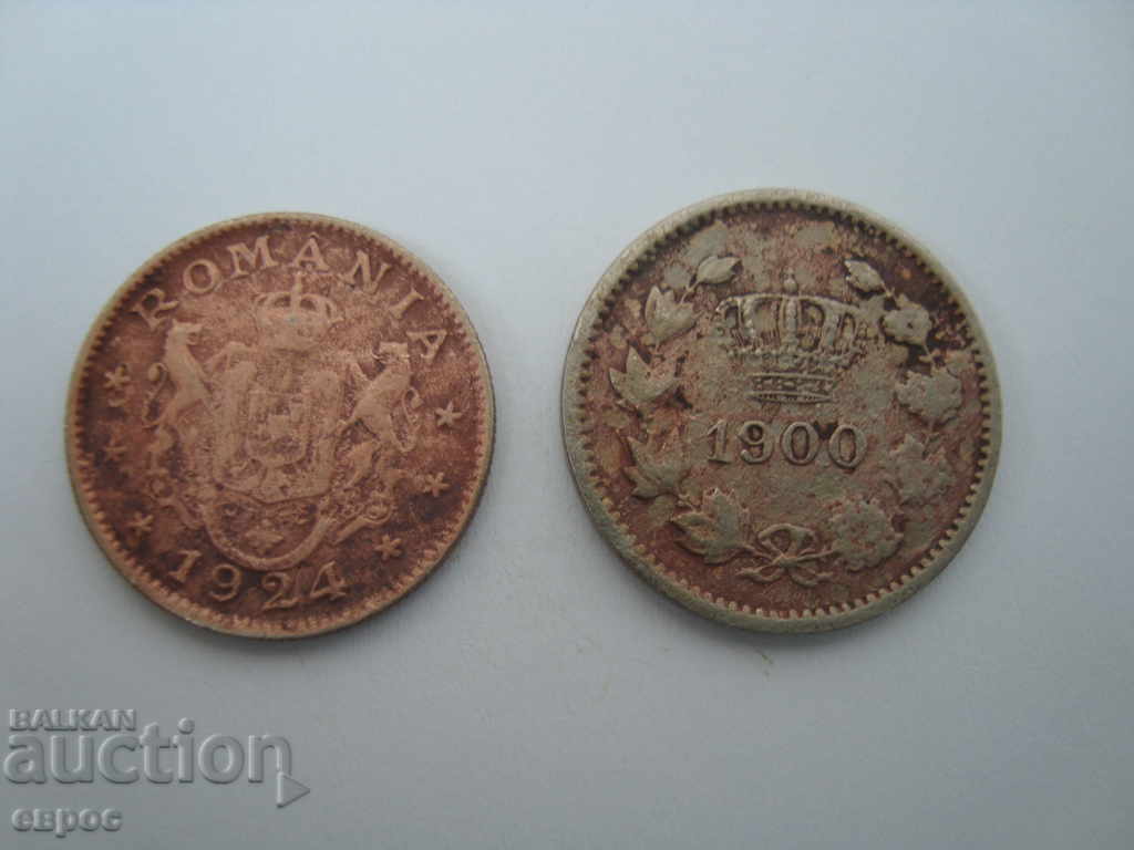 2 Romanian - 1900 and 1924. with price 5.00 BGN | € 2.56 2 Romanian - 1900 and 1924. with price 5.00 BGN | € 2.56