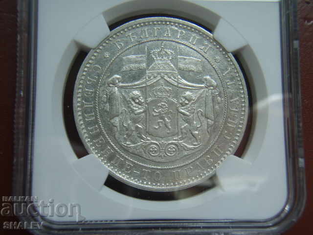 5 BGN 1885 Principality of Bulgaria - UNC Details on NGC! - 5 5 BGN 1885 Principality of Bulgaria - UNC Details on NGC! - 5