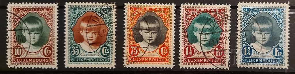 Люксембург 1929 CARITAS/Деца/Помощ за децата Клеймо 74 €