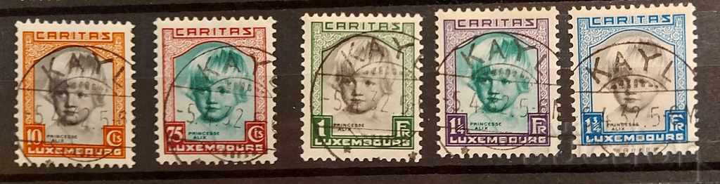 Люксембург 1931 CARITAS/Деца/Помощ за децата Клеймо 136 €