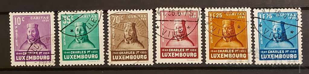 Luxembourg 1935 CARITAS / Personalities / Help for children Stigma132 €