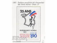 1987 Franța. Adunarea franco-algerienilor repatriați.