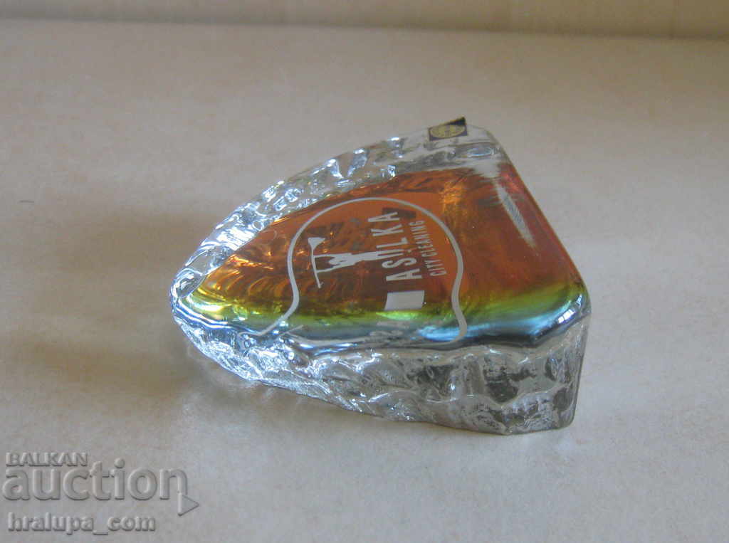 Δημοπρασία Διαφημιστικό χαρτί από κρύσταλλο