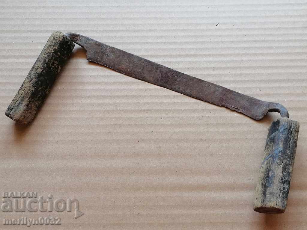 Old forged ruff tool wrought iron wooden planer - 7 Old forged ruff tool wrought iron wooden planer - 7