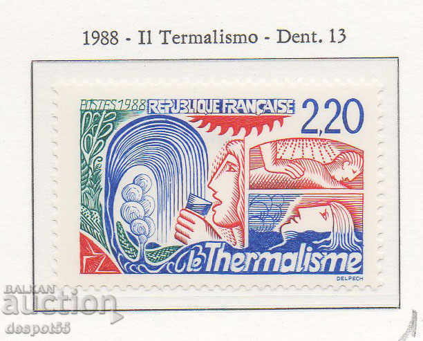 1988. France. Thermal baths 1988. France. Thermal baths
