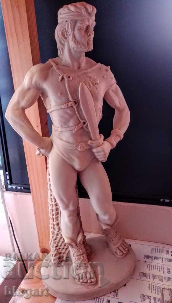 Spartacus-statue, alabaster figure