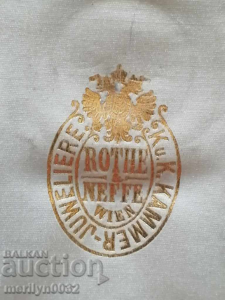 Auction Order of Merit Principality of Bulgaria ribbon box Auction Order of Merit Principality of Bulgaria ribbon box