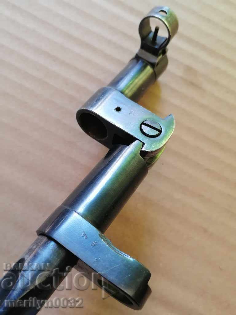 Needle bayonet folding bayonet for Mosin rifle 1944, carbine - 7 Needle bayonet folding bayonet for Mosin rifle 1944, carbine - 7