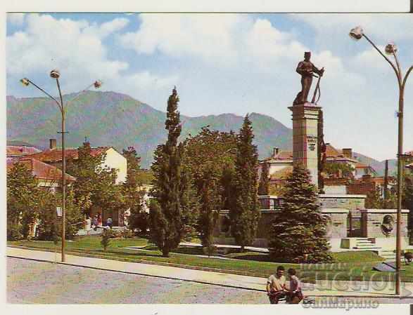 Card Bulgaria Sliven The monument of Hadji Dimitar 6 *