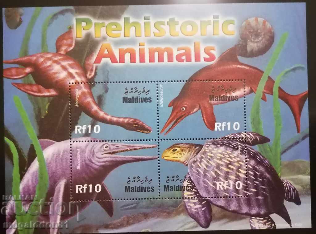Maldives - prehistoric animals with price 38.00 BGN | € 19.43